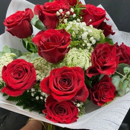 12 red rose